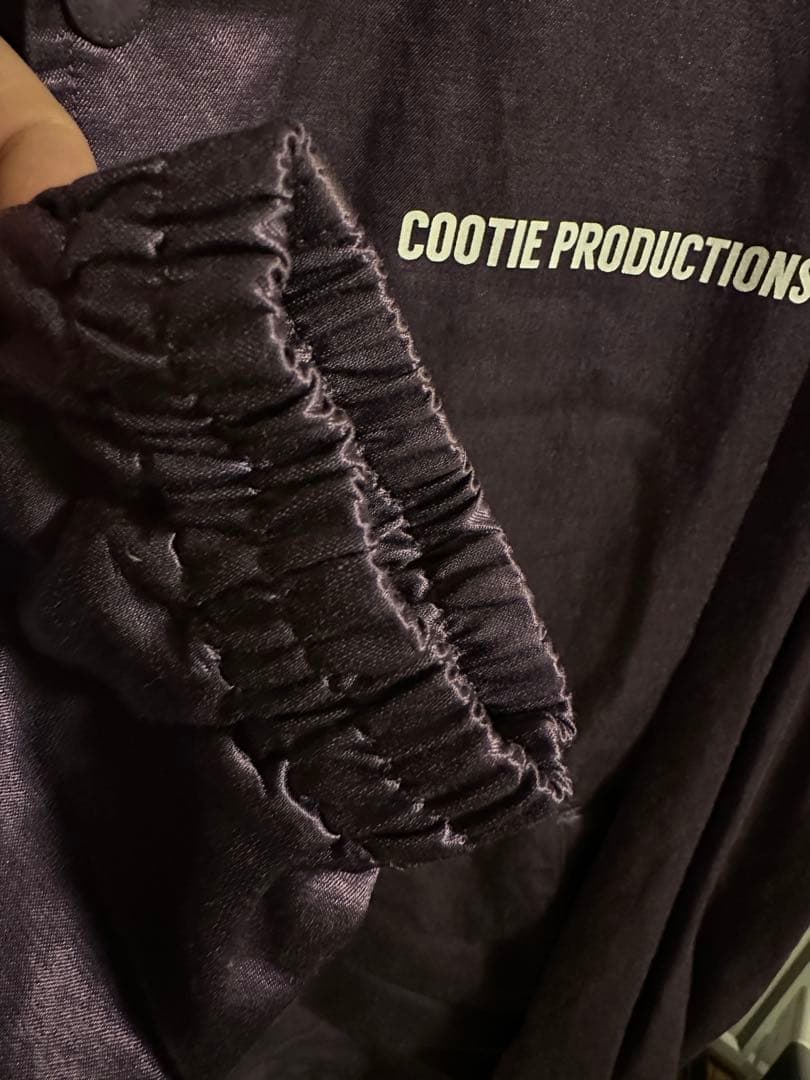 COOTIE/R/C SATIN COACH JACKET オーバーサイズ