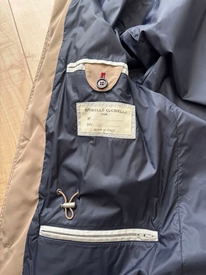 m*y様 ブルネロクチネリBRUNELLO CUCINELLI ナイロンコート
