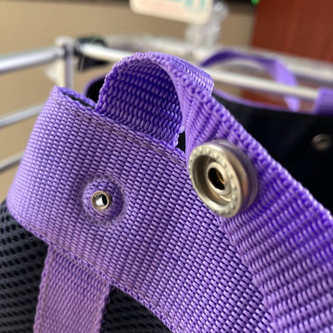 訳あり　ユーバ産業 アルミワイヤーカート メッシュ紺 A-0245M