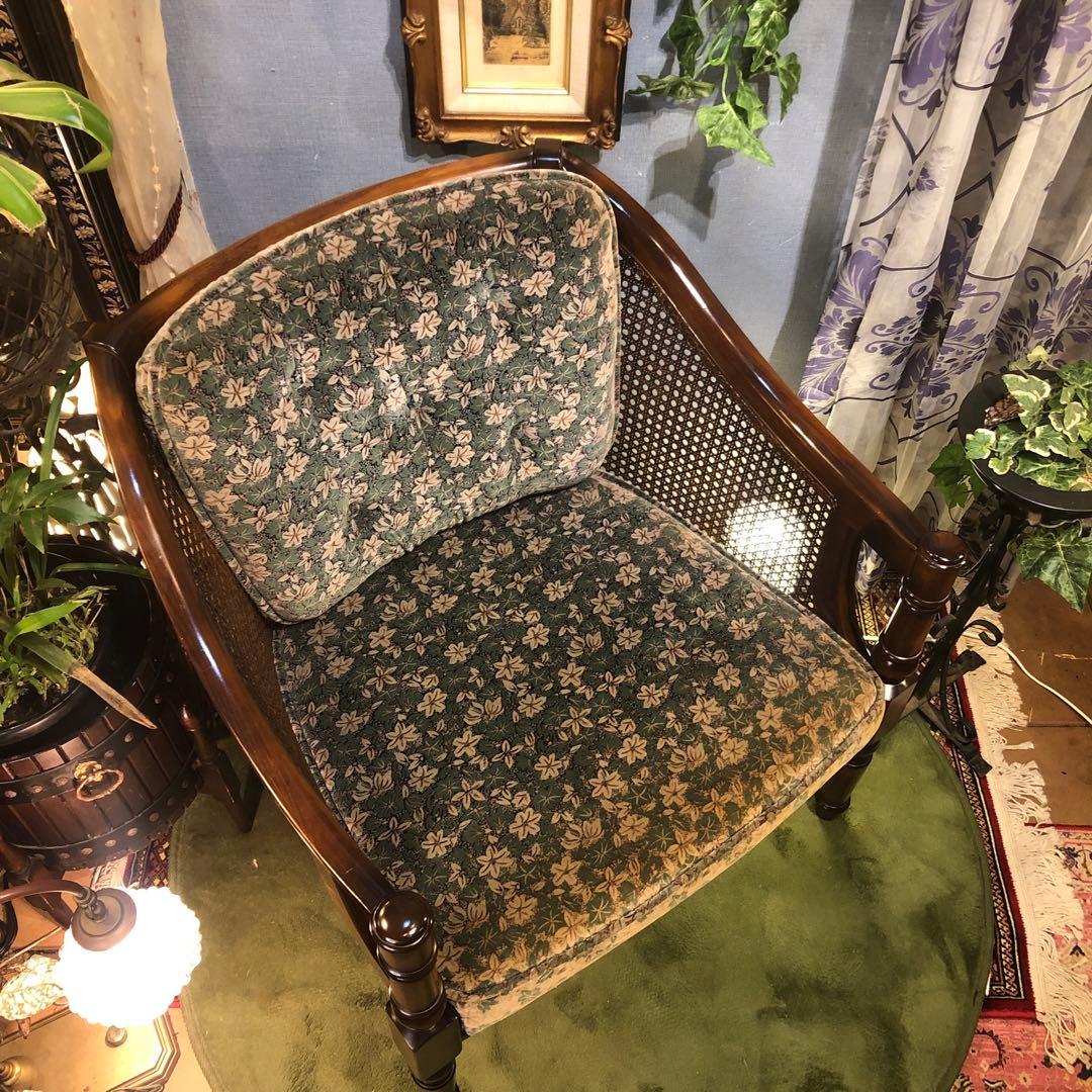 mamiii L 1カリモクオールドヴィンテージコロニアル シングルソファ