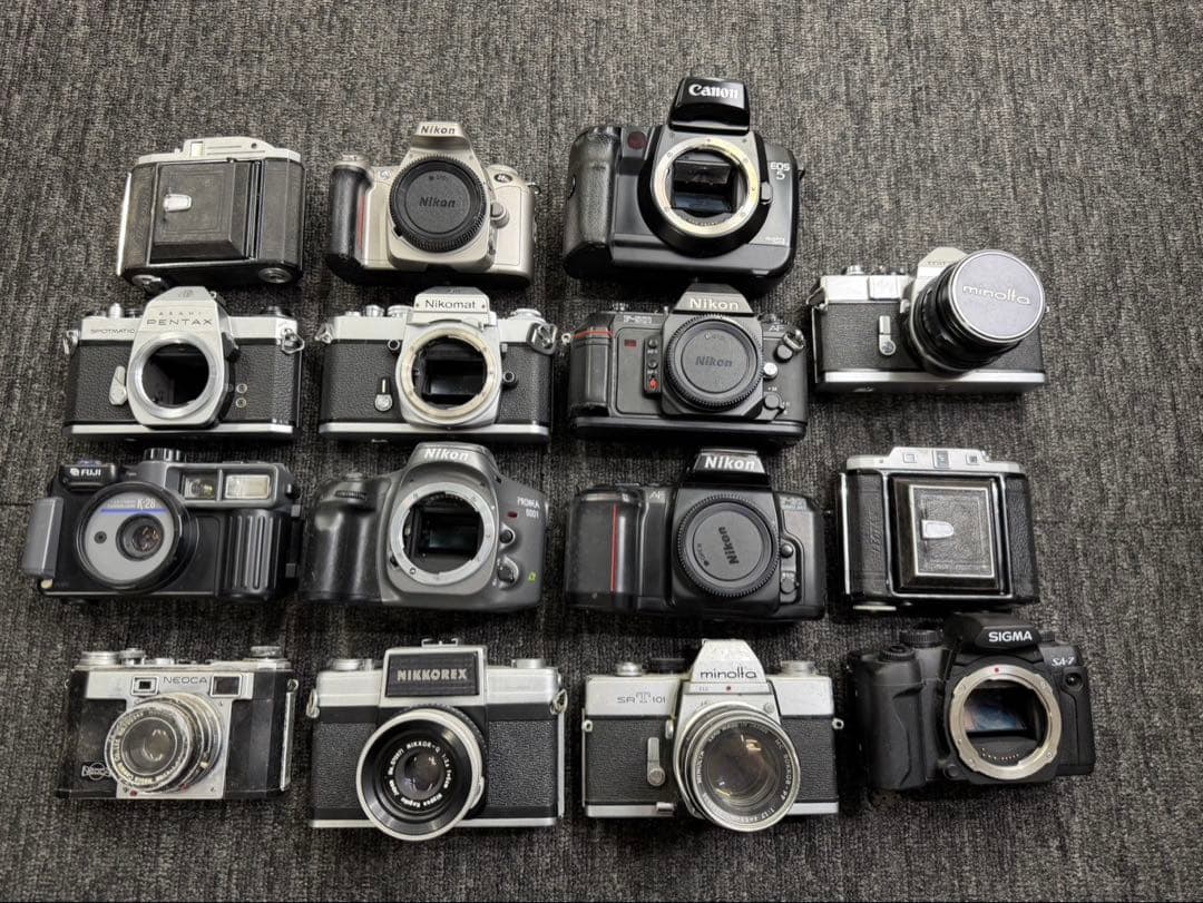 カメラ　ジャンク　15台　フィルムカメラ　デジカメ　まとめ売り