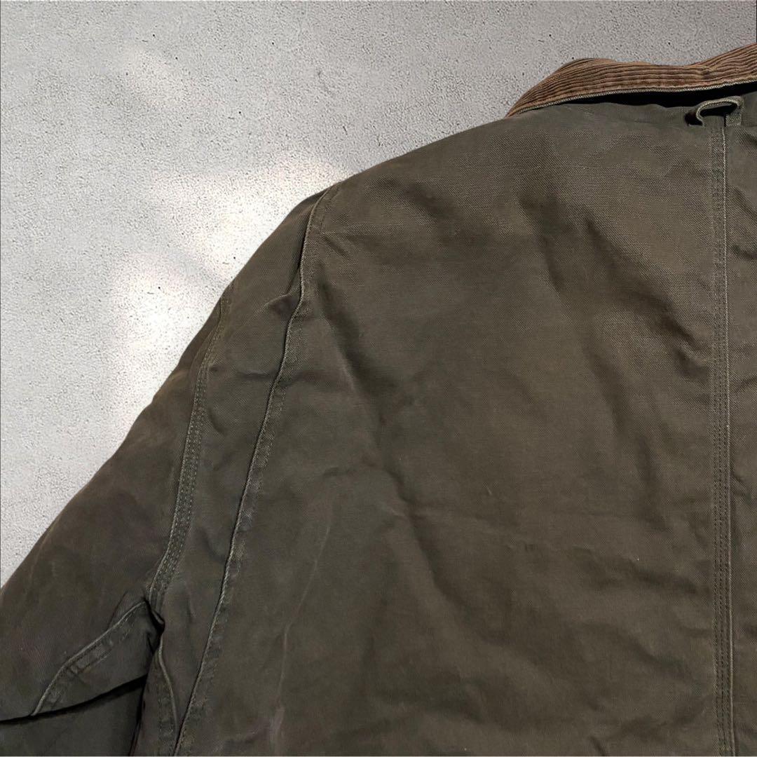 まつまんダックジャケット襟コーデュロイブラウン3XLトラディショナルBER