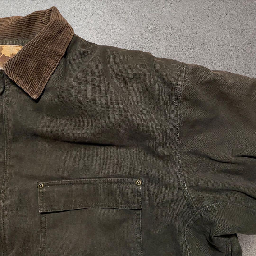 まつまんダックジャケット襟コーデュロイブラウン3XLトラディショナルBER