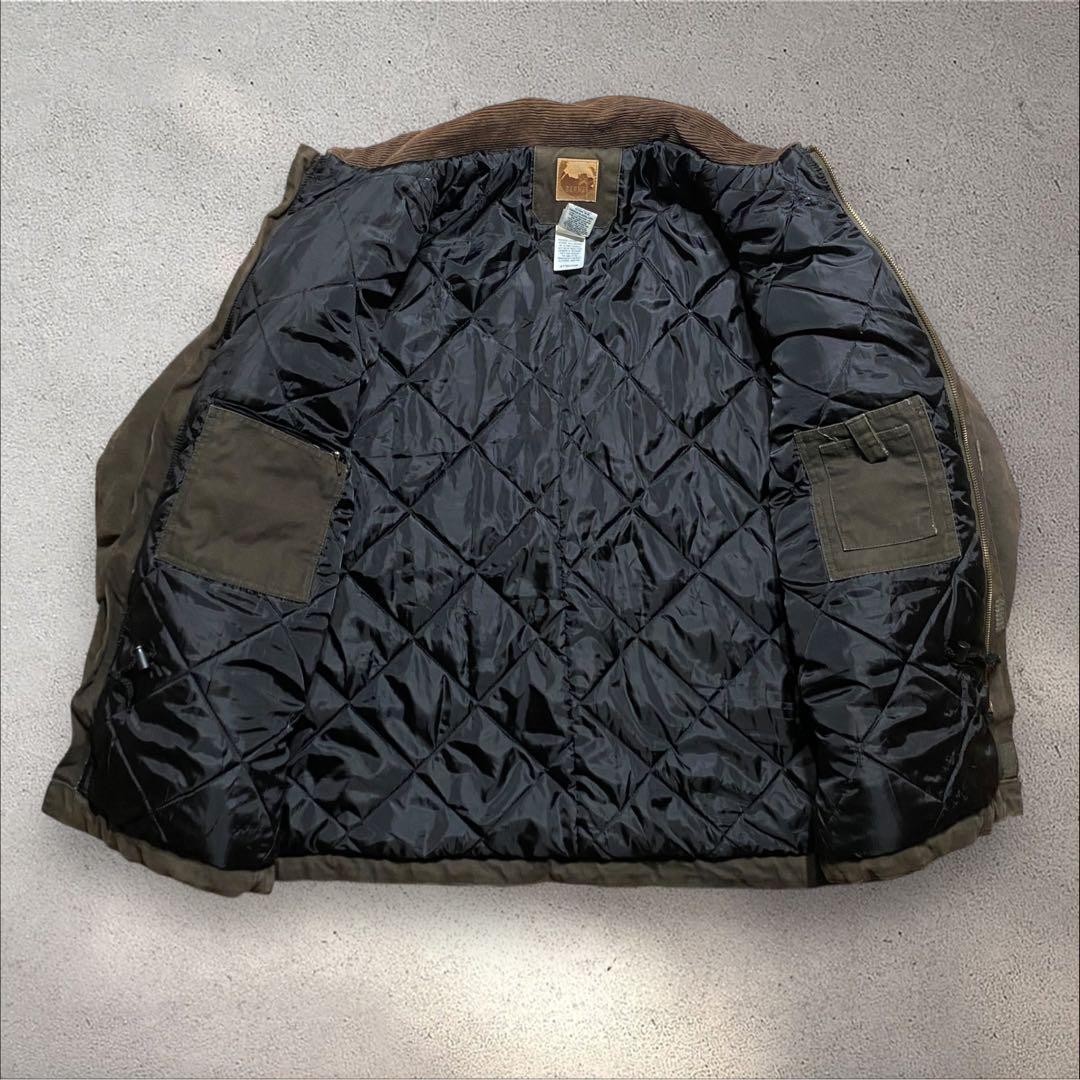 まつまんダックジャケット襟コーデュロイブラウン3XLトラディショナルBER