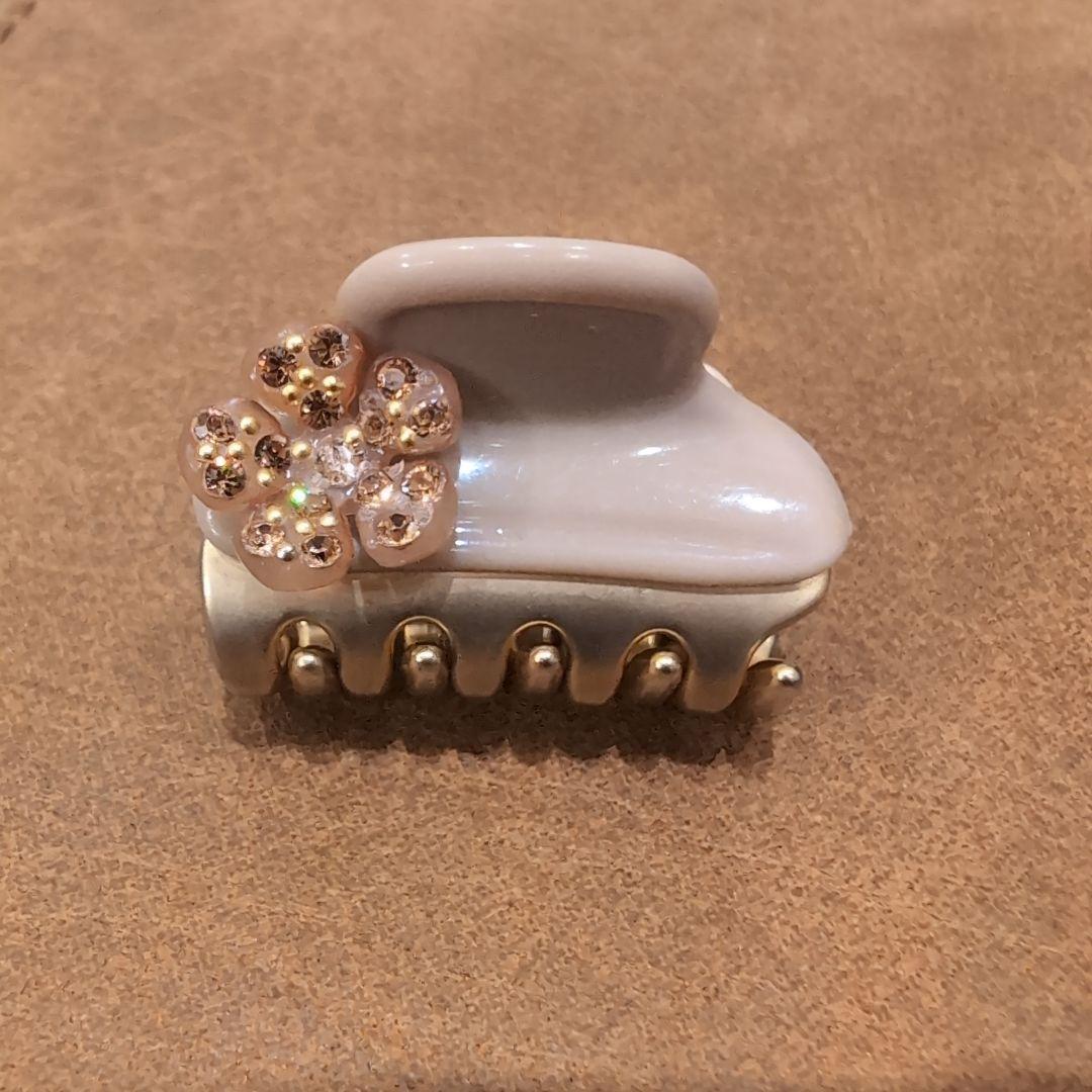 【美品】アレクサンドルドゥパリ VENDOME Babyクリップ ベージュ