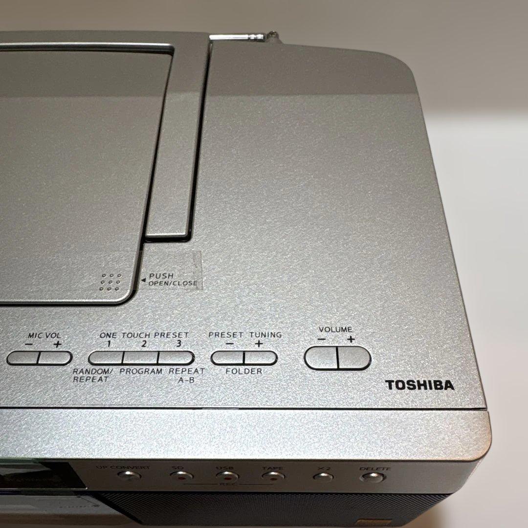 【新品】東芝 Aurex TY-AK1 ハイレゾ対応SD/USB/CDラジカセ
