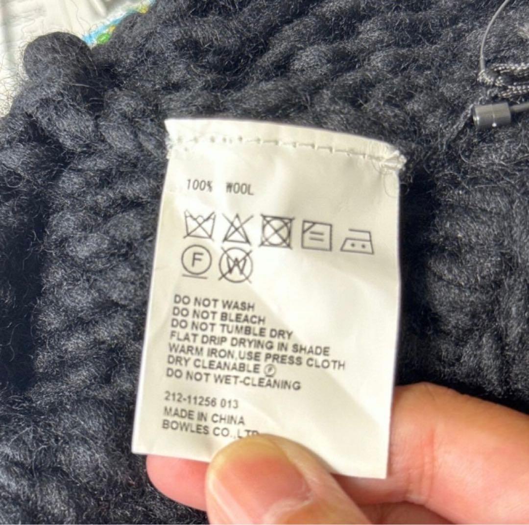 【新品タグ付】HYKE CABLE NECK WARMER スヌード