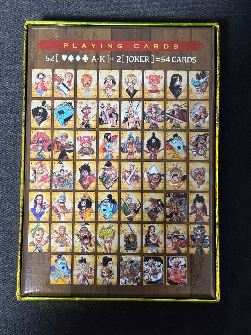 ONE PIECE ゴールデントランプ　開封品