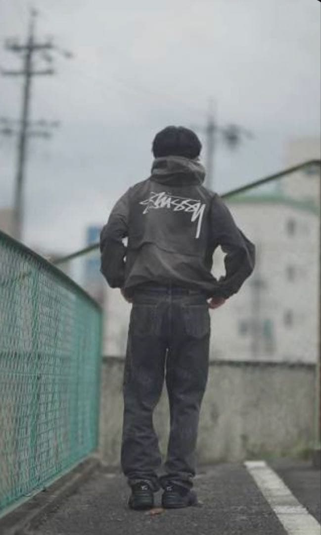 【値下げ】希少M Stüssy SHELL WAVE DYEシェルジャケット