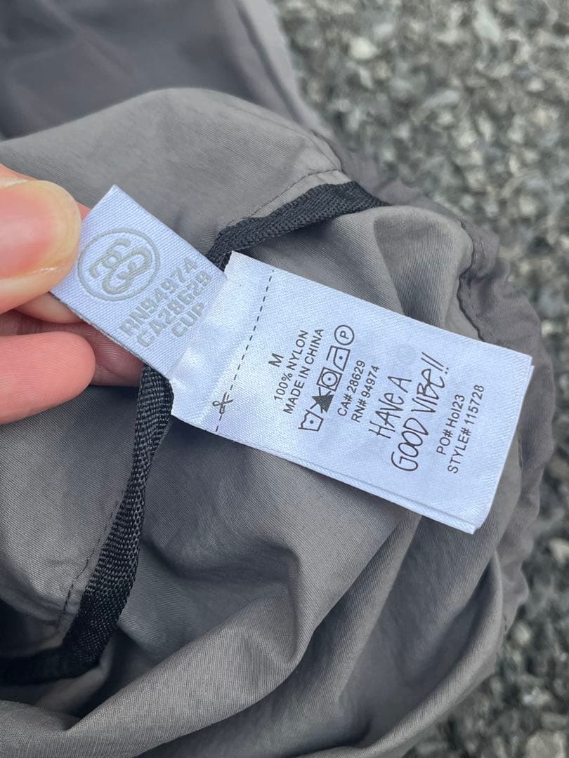 【値下げ】希少M Stüssy SHELL WAVE DYEシェルジャケット