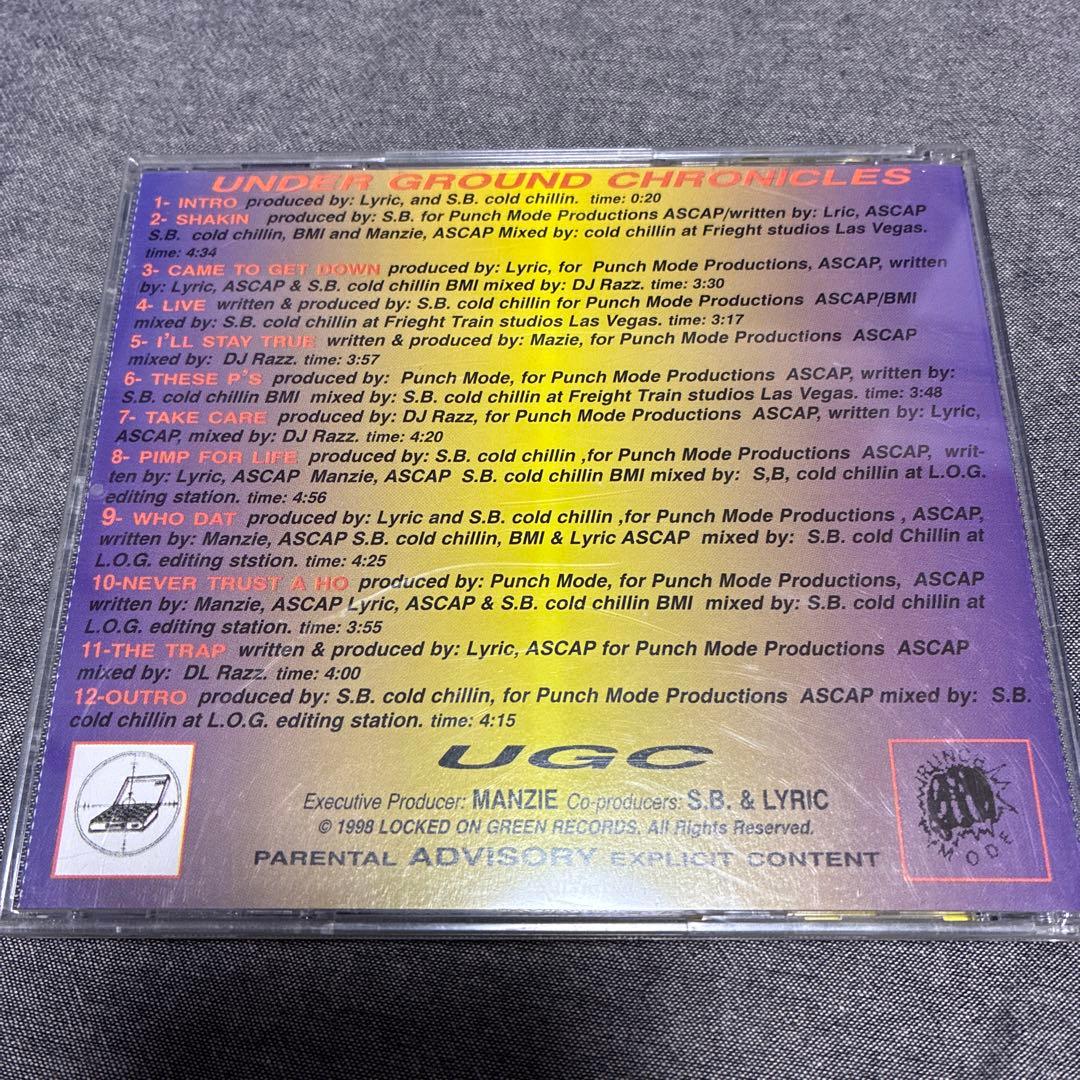 ●UNDER GROUND CHRONICLES レア