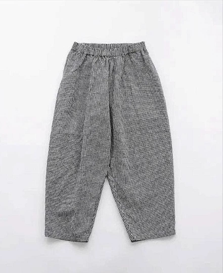 n*i様 新品タグ無◯24ss オローネ バルーン パンツ ギンガムチェック T