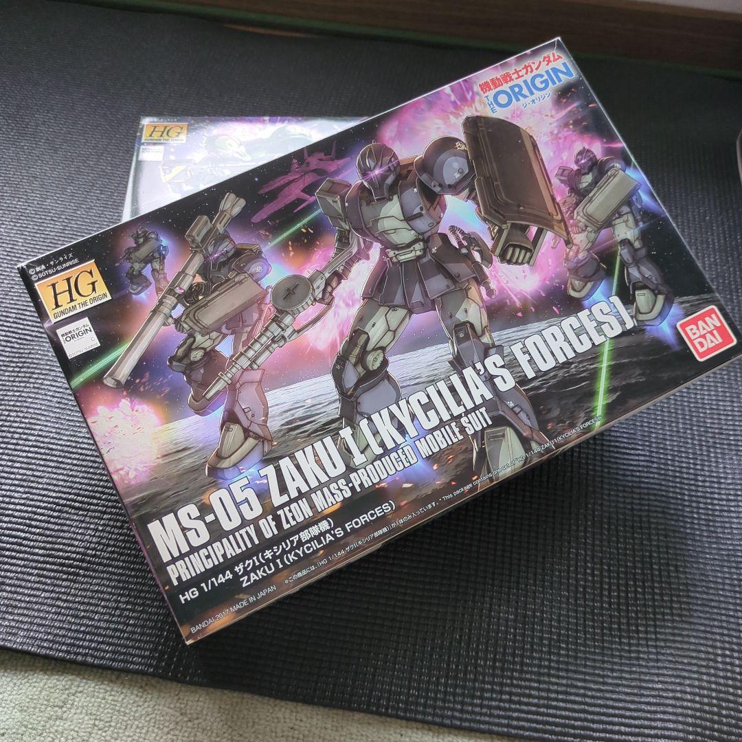 1/144 HG オリジン　ザク1 ドム　ハーフキャノン　4体セット　未開封