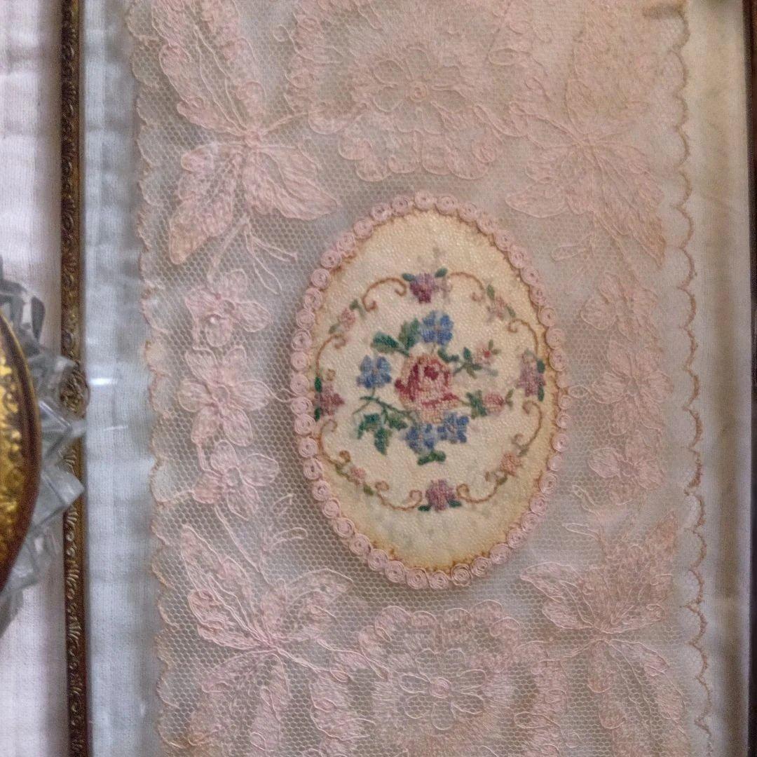 プチポワン ヴィンテージ 小物入れ ガラストレイ