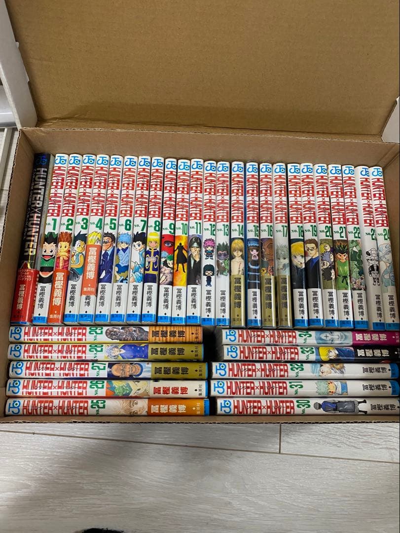 富樫義博 HUNTER×HUNTER 1～34巻セット