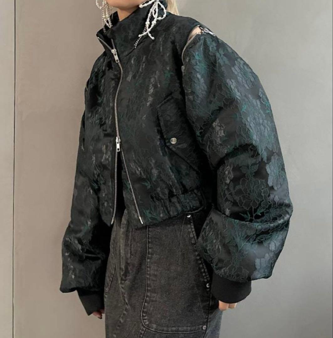 HARE 2WAYエアサーマルジャガードスタンドブルゾン