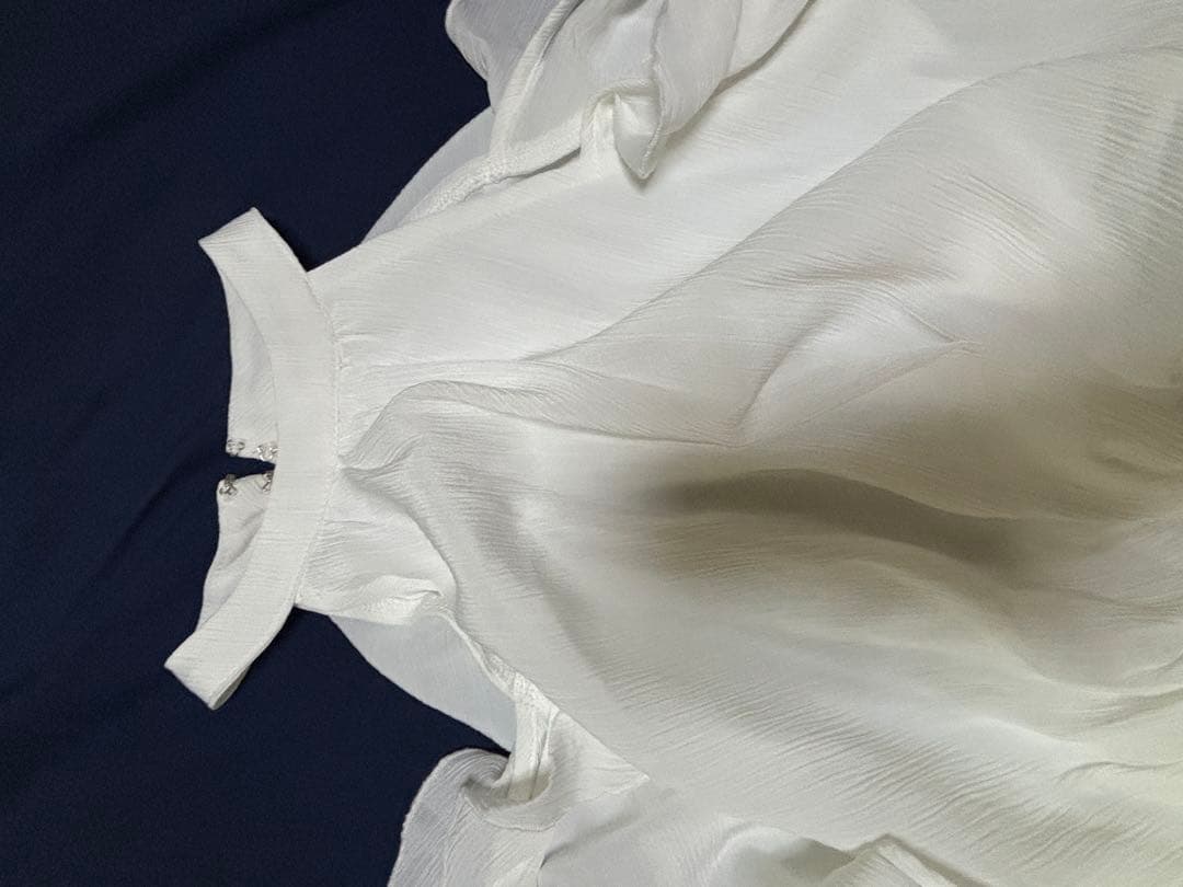 ダーリッチ ボリュームシフォンミニワンピース