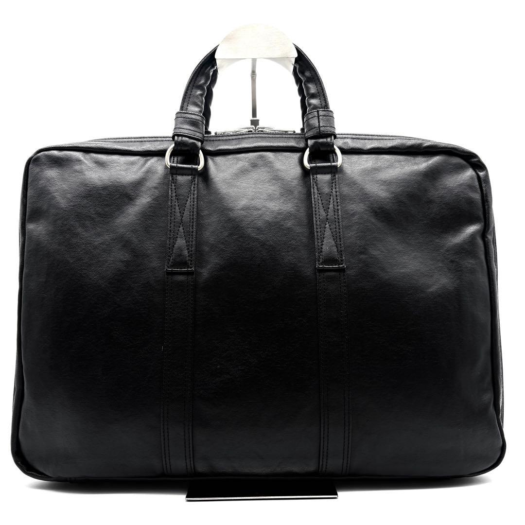 極美品 ポーター 吉田カバン フリースタイル ビジネスバッグ A4 PC可 黒