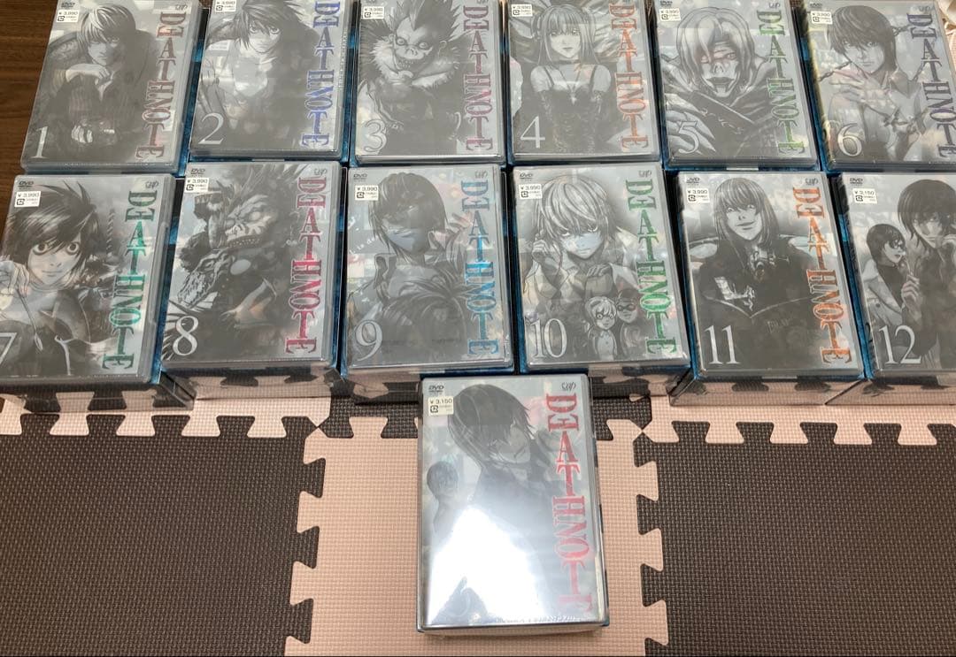 【全巻未開封品】デスノート DVD 全13巻セット + フィギュア