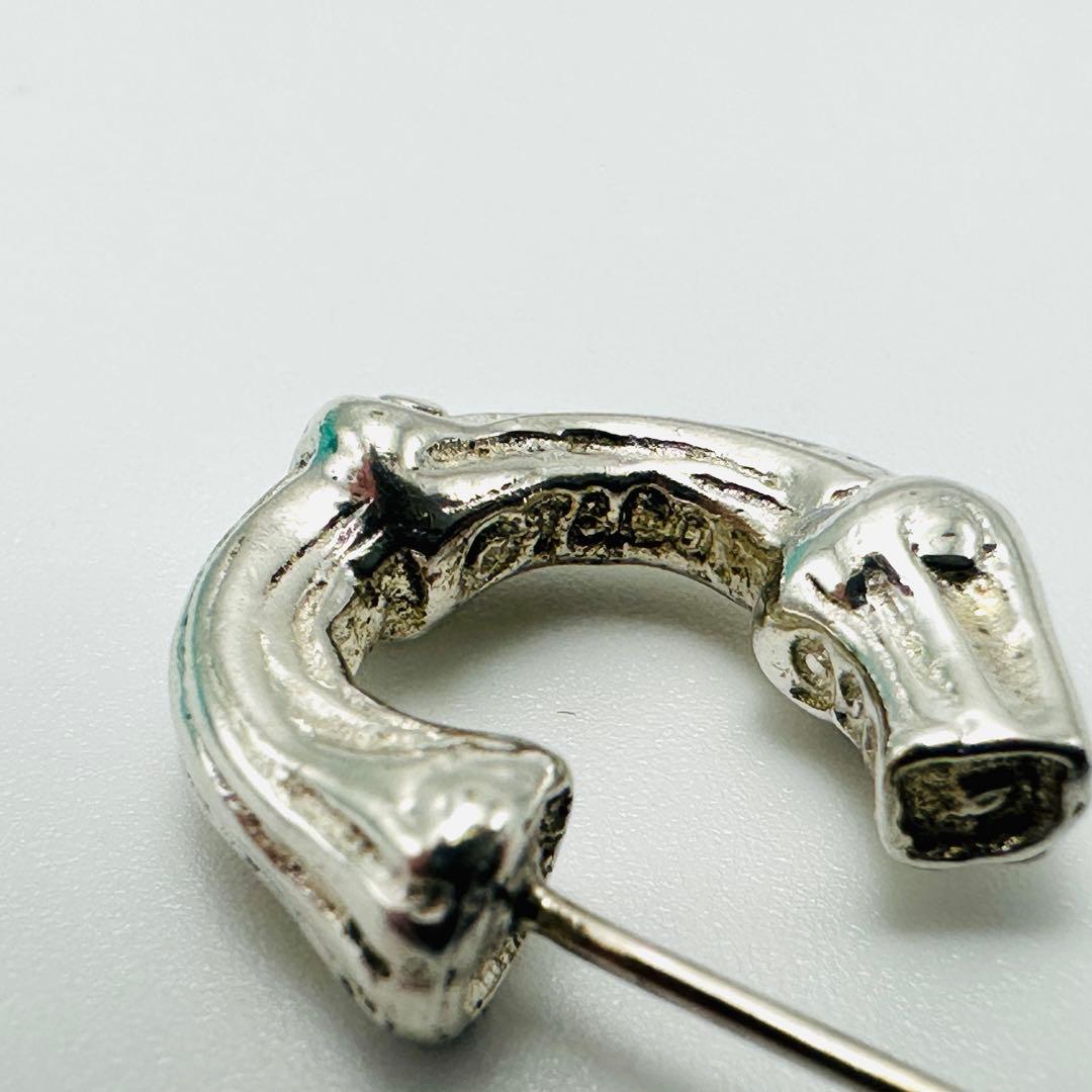 Tiffany バンブー　スモール　フープ　シルバーピアス　Ag925 片耳