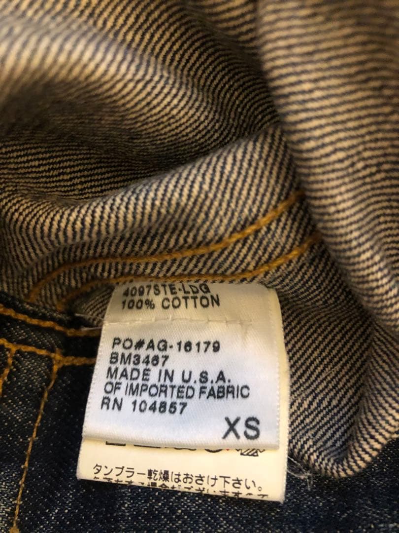 あ*う様 AG デニムジャケット　Gジャン