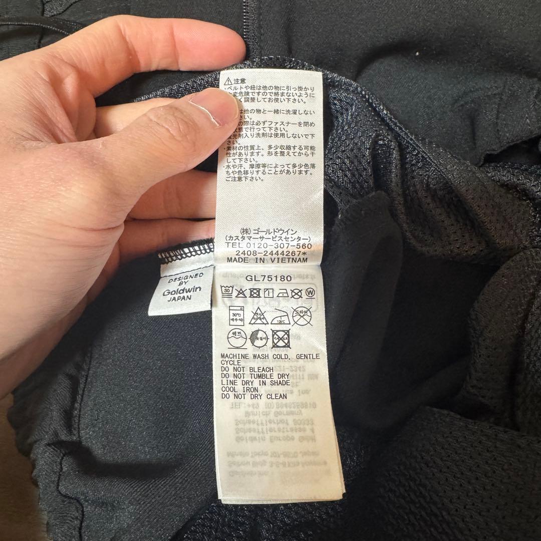GOLDWIN ゴールドウィン ワンタックストレートパンツ ブラック 4