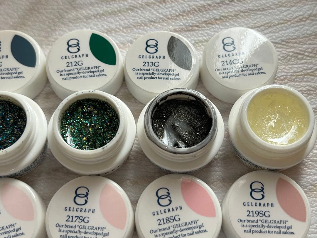 Gelgraph ネイルカラージェル　ネイルジェル　 16点セット