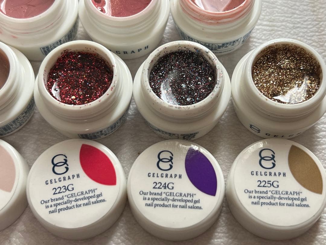 Gelgraph ネイルカラージェル　ネイルジェル　 16点セット
