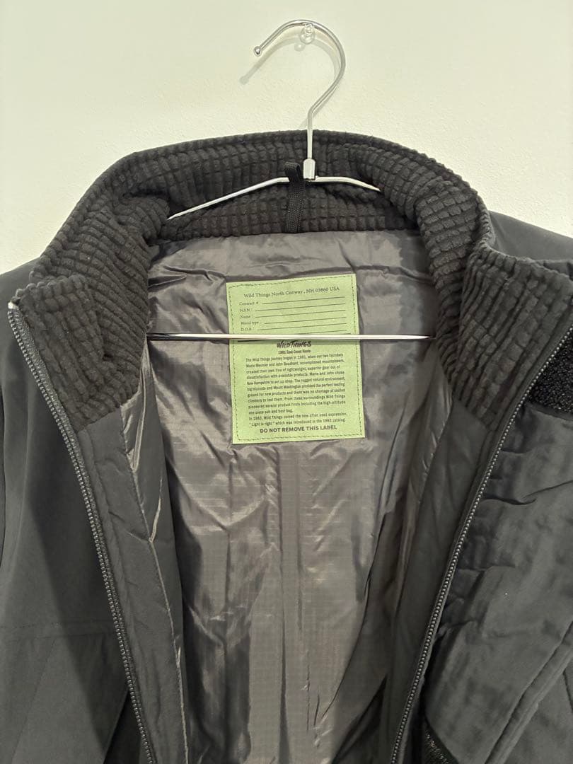 【新品】WILDTHINGS　MONSTER VEST BLACK