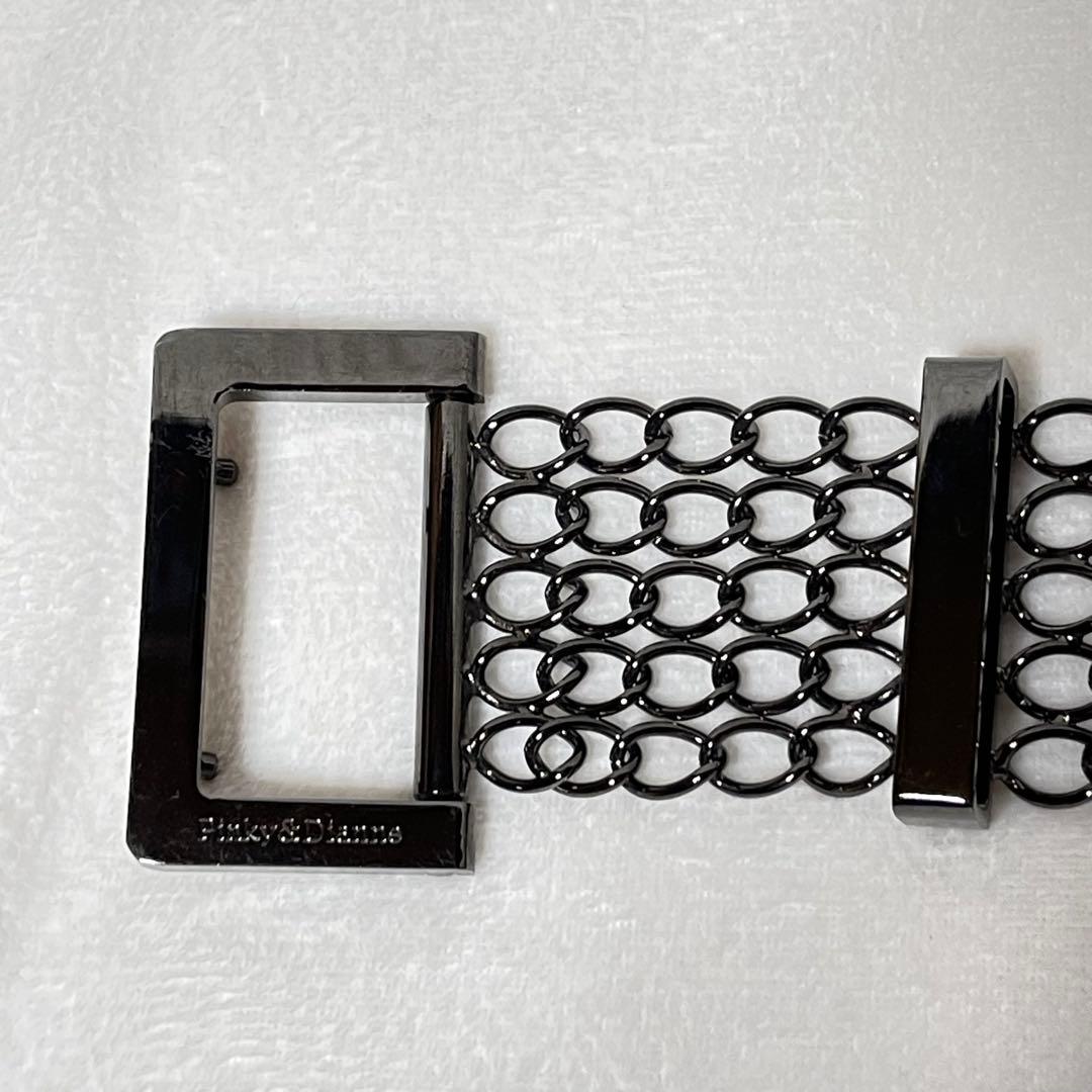 小物 P&D archive Y2K chain gimmick belt