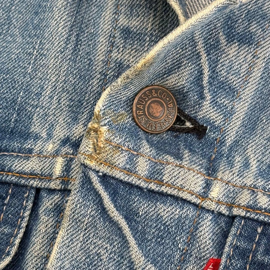 70s Levi's 70505 デニムジャケット 襟コーデュロイ 36相当
