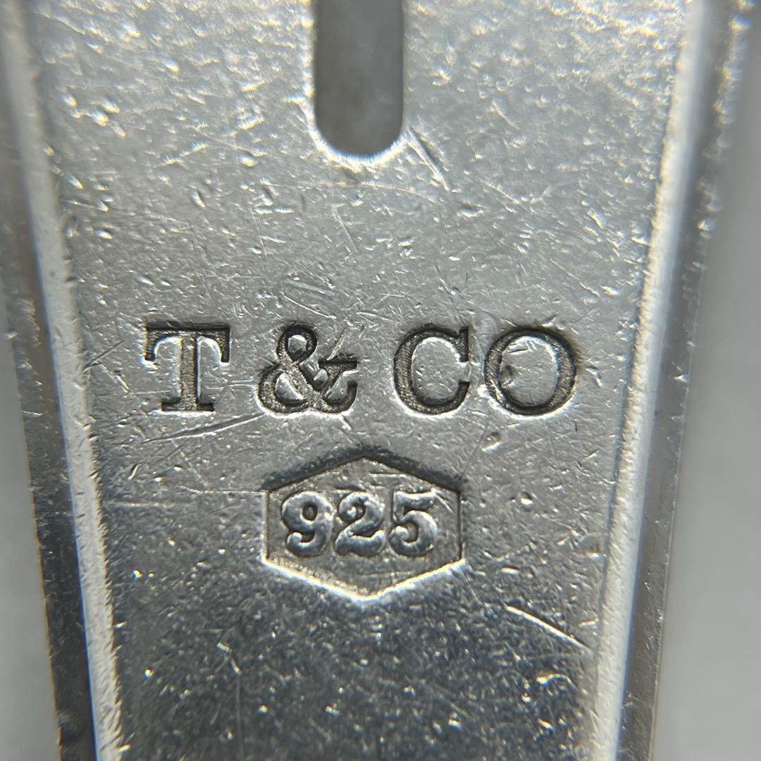 ティファニー TIFFANY 1837 バレット キーリング キーホルダー SV