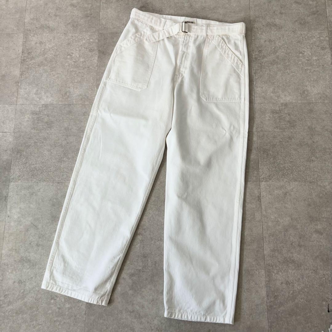 パンツ AURALEE HARD TWIST FINX HEAVY CHINO/4