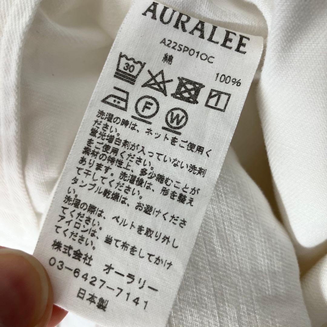 パンツ AURALEE HARD TWIST FINX HEAVY CHINO/4