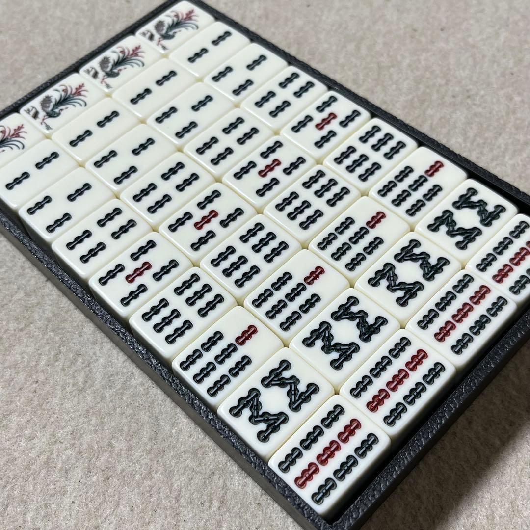 麻雀牌 関東書体 雀鬼 虎一筒 麻雀 重量牌