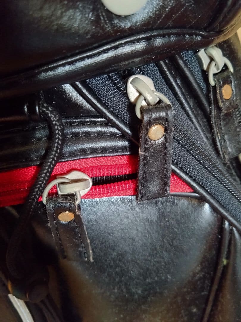 ゴルフバッグ　adidas　レザー