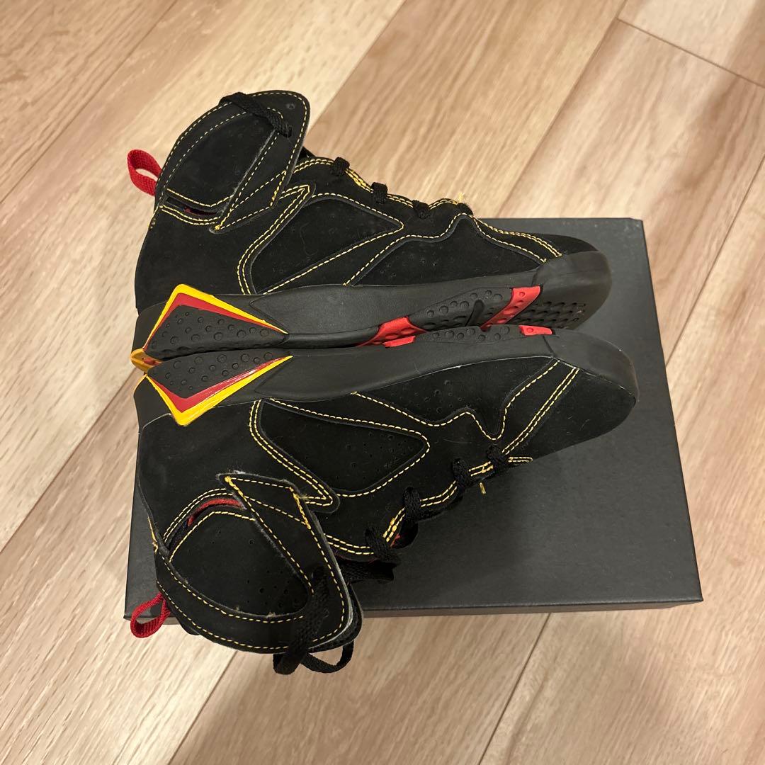 美品　3回使用　NIKE AIR JORDAN RETRO 7 19.5cm