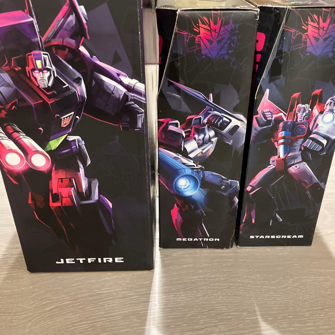 トランスフォーマー　シャッタードグラス　セット　スタースクリーム　メガトロン 他