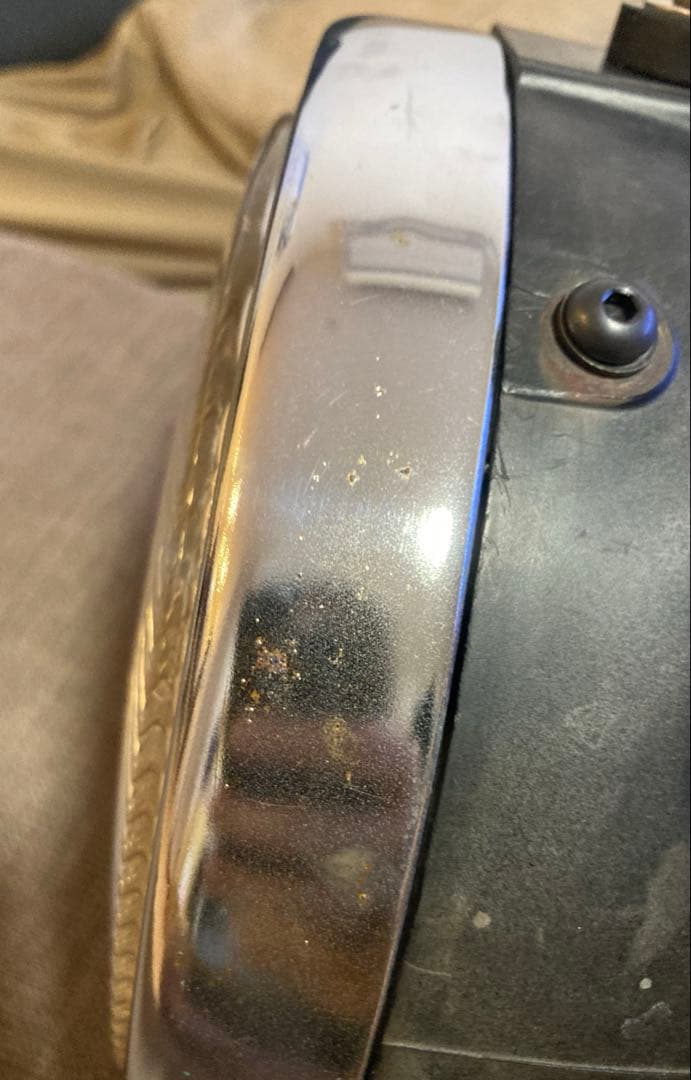 【純正】ゼファー400χZEPHYRχ ヘッドライトとリム　ライトケースセット