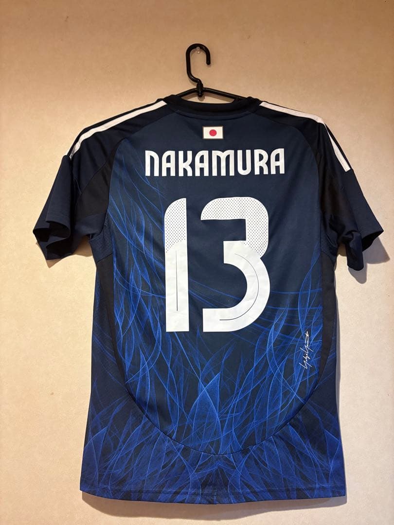 正規品 サッカー日本代表 中村敬斗 ユニフォーム XL