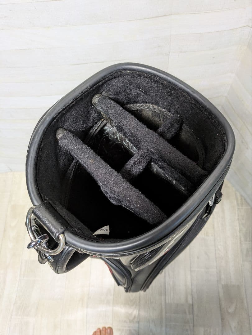 MU ミエコ ウエサコキャディバッグ キャスター付き　ゴルフバッグ