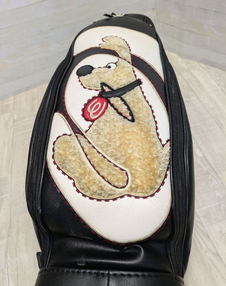 MU ミエコ ウエサコキャディバッグ キャスター付き　ゴルフバッグ