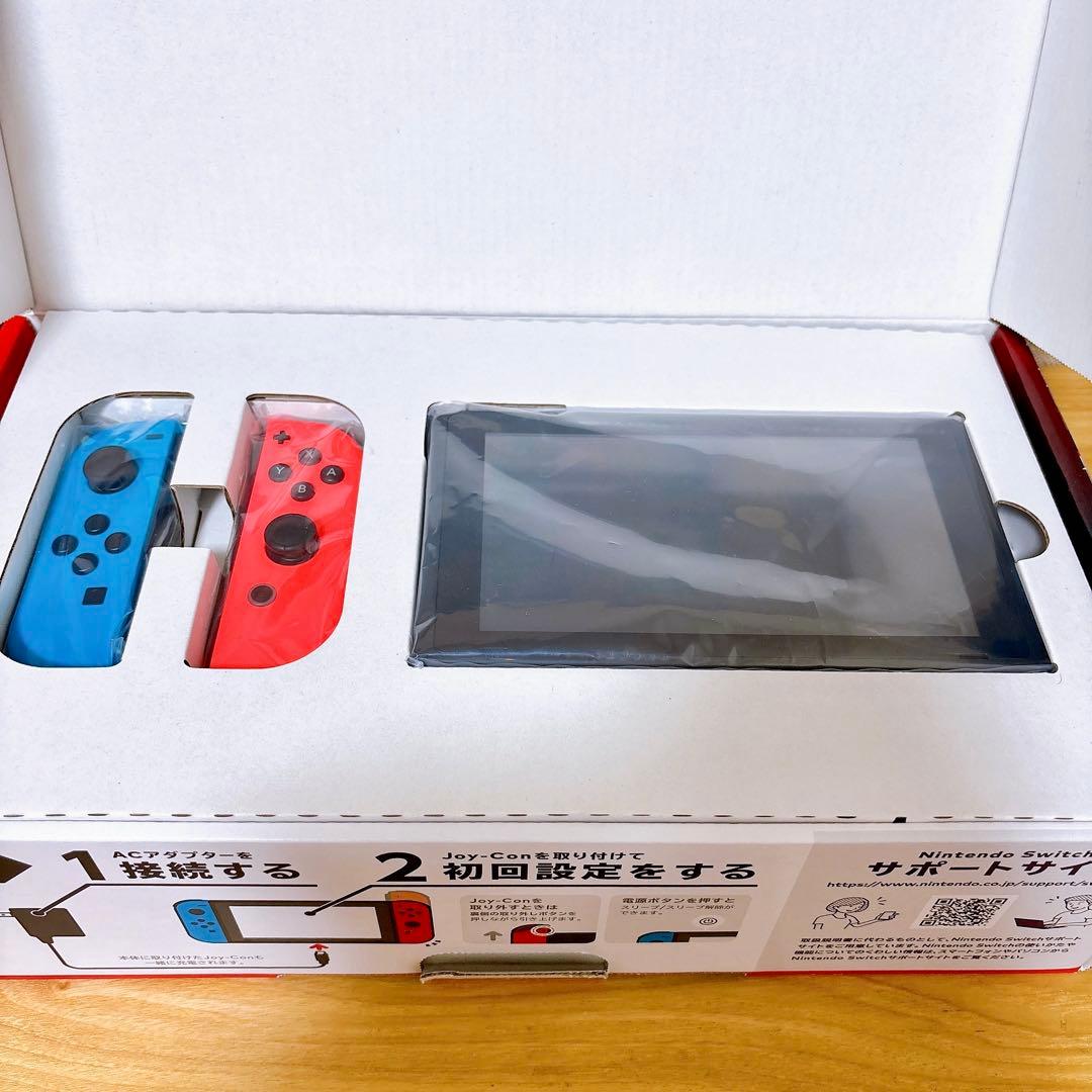 【未使用に近い】 バッテリー強化型 Nintendo Switch 本体