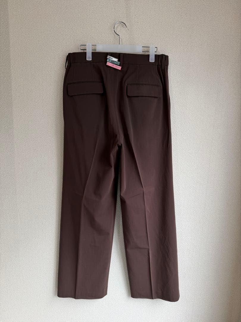 パンツ irenisa TWO TUCKS WIDE TROUSERS