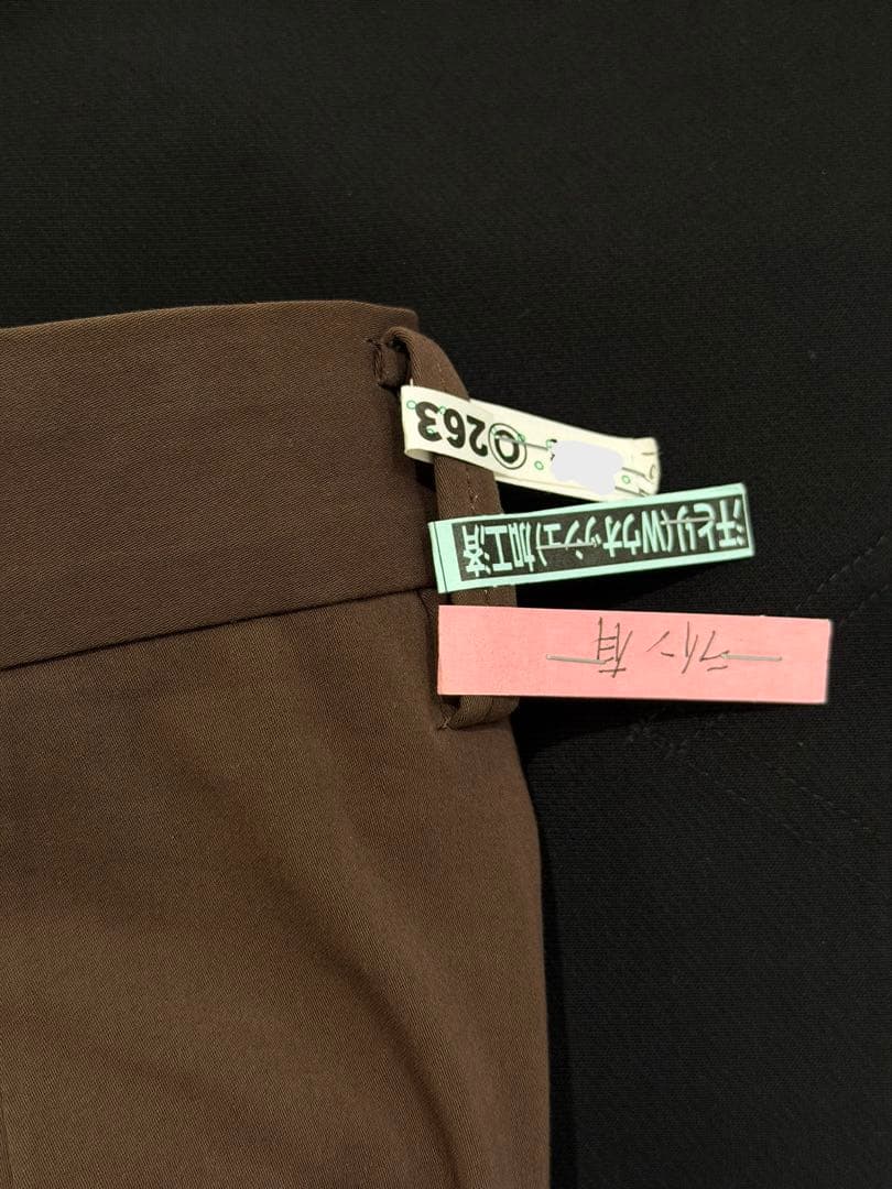 パンツ irenisa TWO TUCKS WIDE TROUSERS