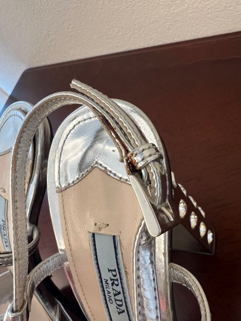 プラダ　サンダル　23センチ