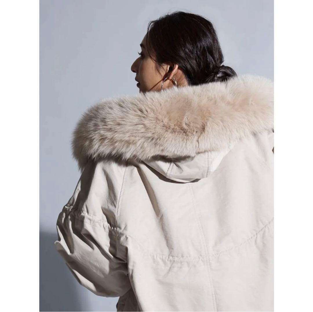 スコットクラブ FENNEL フォックスファードロストオーバーブルゾン 美品