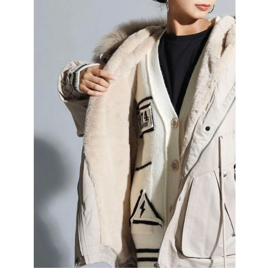 スコットクラブ FENNEL フォックスファードロストオーバーブルゾン 美品