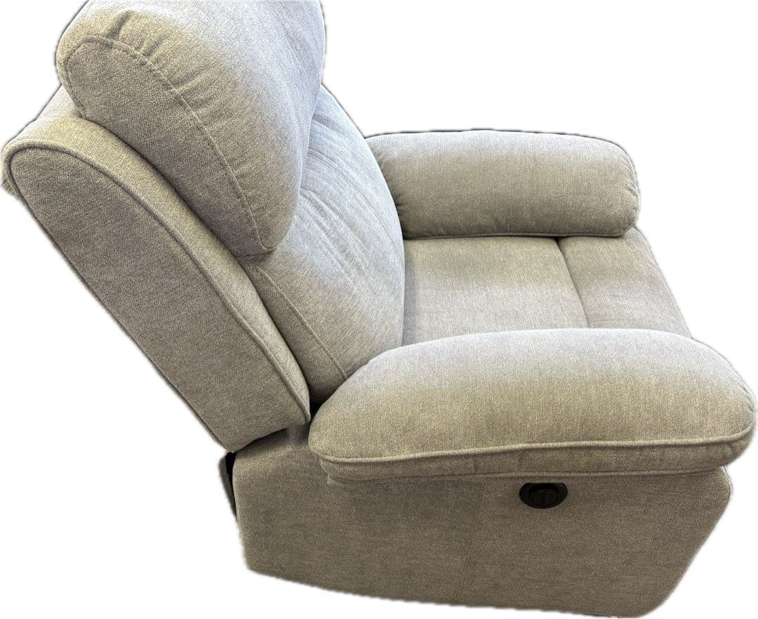 LOWYA ロウヤ リクライニングソファ チェア　グレー　電動リクライニング