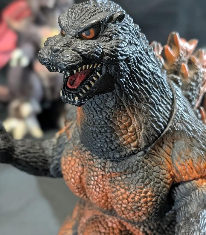平成VSシリーズ　バーニングゴジラ・デストロイア他（バンダイ）４体セット＋２